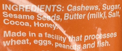 Trader Joe's Sesame Honey Cashews, 16 oz (1 lb) - Sweet & Crunchy Snack