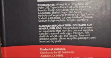Soban Ramen Crunch Original Spicy, On-The-Go Snack - 20 packs.