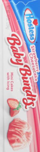Hostess, Mini Cakes, Strawberry Cheesecake, 10 Ounce