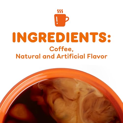 Dunkin White Chocolate Peppermint Artificially Flavored Ground Coffee, 11 oz. Bag, 6 Count