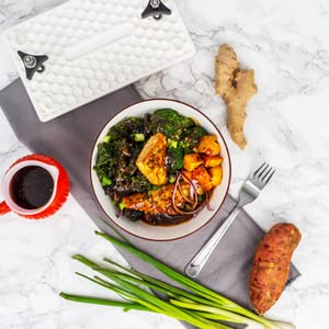 EZ Tofu Press- Best Tofu Press for Firm and Extra Firm Tofu | Easily Remove Water for Flavorful and Dense Tofu | Made in The USA
