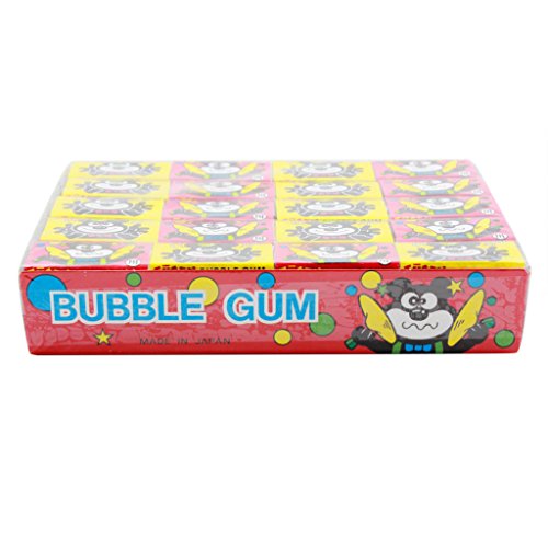 Marukawa Fusen Chewing Bubble Gum, Strawberry, 60 x 300 g