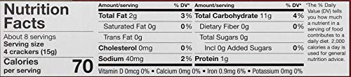 Wellington Tasted Sesame Cracker, 4.4 Ounce Box