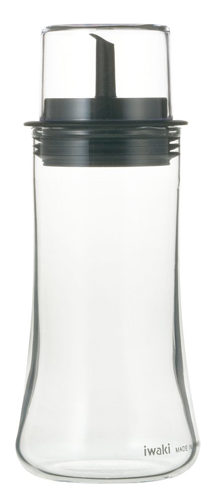 iwaki AGC KT5032-BK Techno-Glass, Heat-resistant Glass, For Soy Sauce, For Soy Sauce, 5.3 fl oz (160 ml), Spill Resistant, Condi