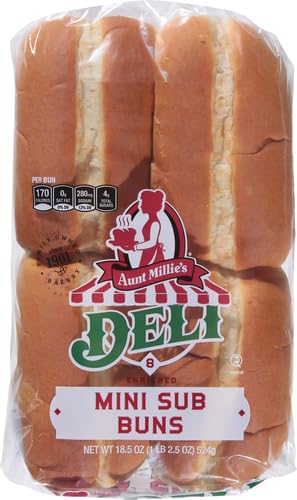 Aunt Millies Deli Mini Sub Buns 8 ct. / 18.5 oz.