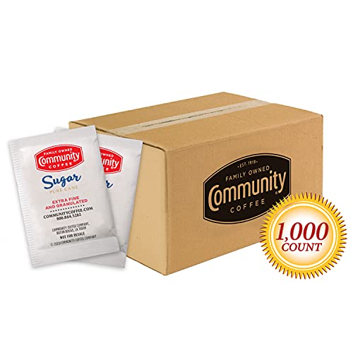 Community Coffee Sugar Bulk Pack 1000 Count