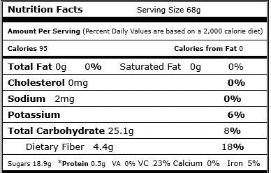 Sunrise Mixed Dried Fruits-No Added Sugar, 32 Oz.