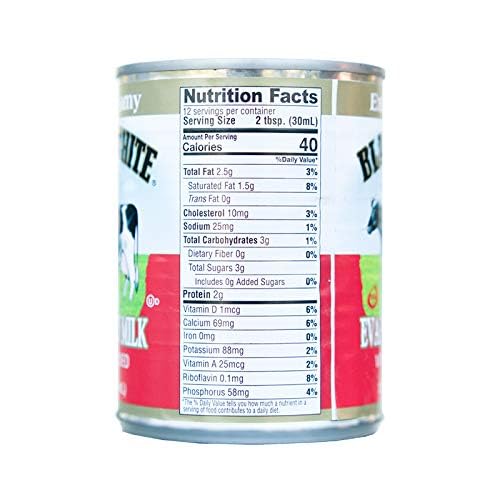 Black & White Extra Creamy Evaporated Milk 12 Fl. Oz, 4 Pack