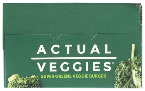Actual Veggies Super Greens Veggie Burger, 12 OZ
