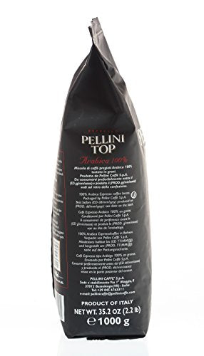 Pellini Caffe Espresso Top 100% Arabica Whole Bean Coffee, 2.2 lbs, Model 1137