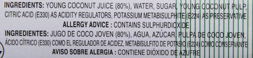 FOCO Coconut Juice with Pulp, 11.8 Fl Oz (Pack of 24)