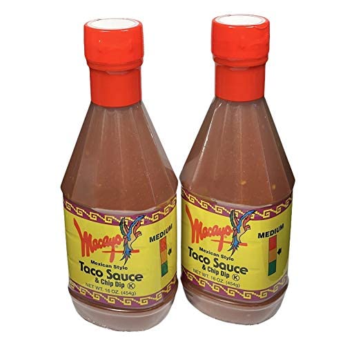 2 Set - Macayos Mexican Style Taco Sauce & Chip Dip - Medium (2 pack)