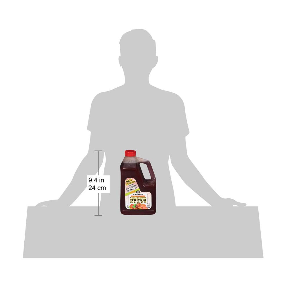 Kikkoman 5 Lb 6 Oz Preservative-Free Less Sodium Teriyaki Glaze