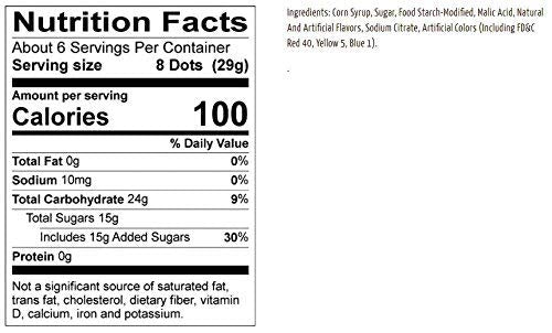Tootsie Dots Assorted Fruit Gumdrops 6.5 oz.12