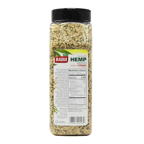 Badia Hulled Hemp Seed, 20 Ounce