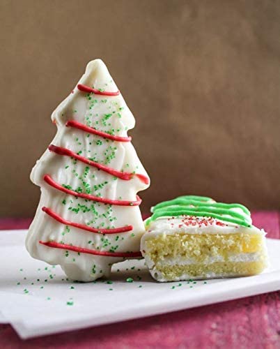 Little Debbies | Vanilla Christmas Tree | Cake | 4 pack