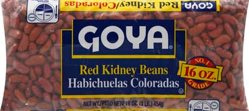 Goya Foods Red Kidney Beans, Dry, 16 Ounce (Pack Of 24)