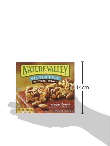 Nature Valley Granola Bars, Roasted Nut Crunch, Almond, 6 Count, Pack of 1
