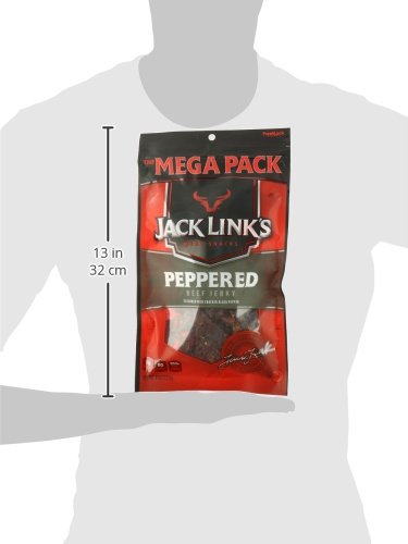 Jack Links Beef Jerky Peppered 8 Ounce