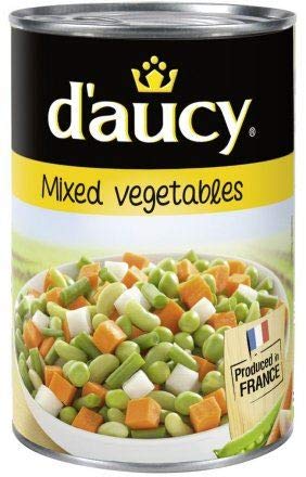 DAucy Mixed Vegetables - 400g - Pack of 2