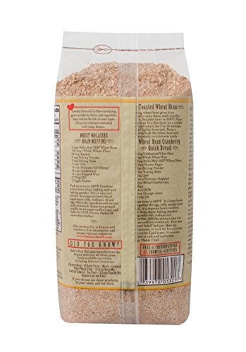 Bobs Red Mill Wheat Bran, 8-ounce (Pack of 4)