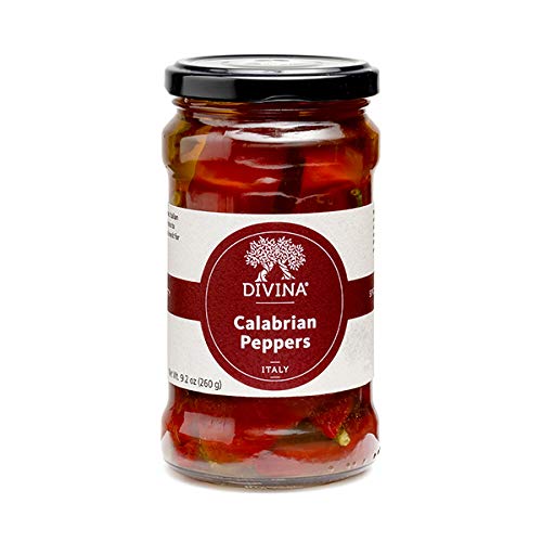 DIVINA Calabrian Peppers, Size: 9.2 Ounce (Pack of 1)