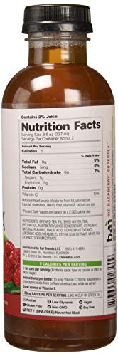 BAI Antioxidant Infusion, Rio Raspberry Tea Liquid Prepared Iced Tea, 18 Fl Oz