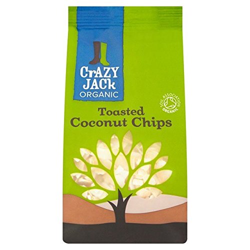 Crazy Jack Organic Toasted Coconut Chips - 100g (0.22 lbs)