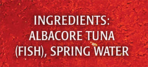 Crown Prince Natural Solid White Albacore Tuna in Spring Water, No Salt Added, 12-Ounce Cans (Pack of 12)