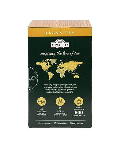 Ahmad Tea Cardamom Tea, 20 Count (Pack of 6)