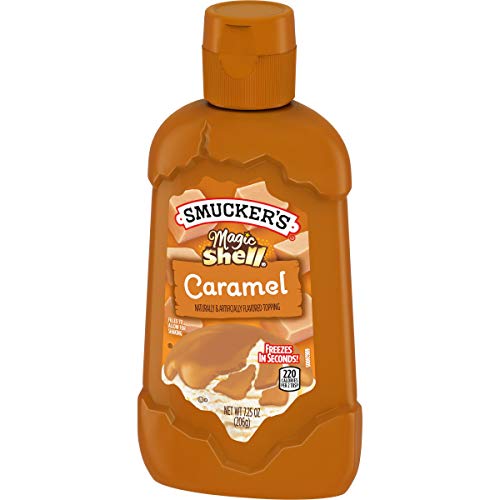 Smuckers, Magic Shell, Caramel, 7.25oz Bottle (Pack of 3)