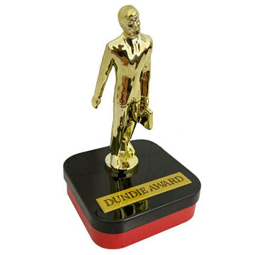 Boston America The Office Dundie Awards Cherry Flavored Candy, 0.8 Ounce Tin - 9 Count Display Box