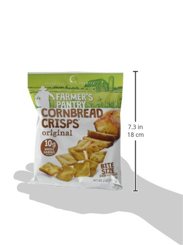 Farmer s Pantry Cornbread Crisps, Original, Kosher, 2 Ounce (Pack of 24)