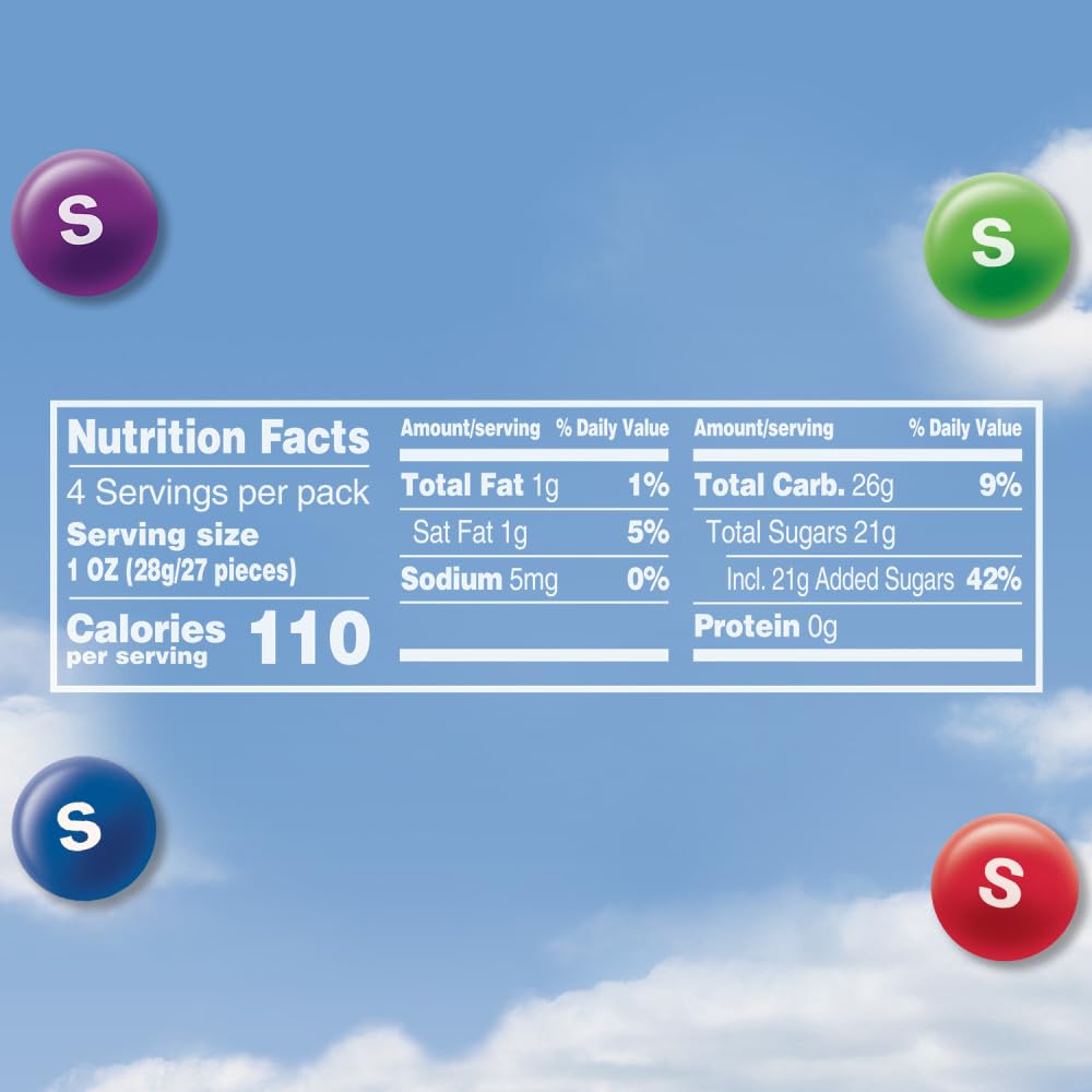 SKITTLES Wild Berry Chewy Candy Bulk - Share Size, 4 oz Bags (Pack of 24), Fruit Flavored Candy with Strawberry, Berry Punch, Wi
