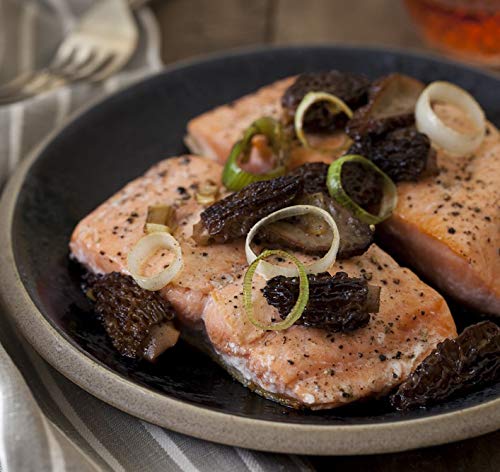 Northwest Wild Foods Fresh Frozen Wild Alaskan King Salmon - Boneless, Skin-On Portions Oily Healthy Omega-Rich Sustainably Harv