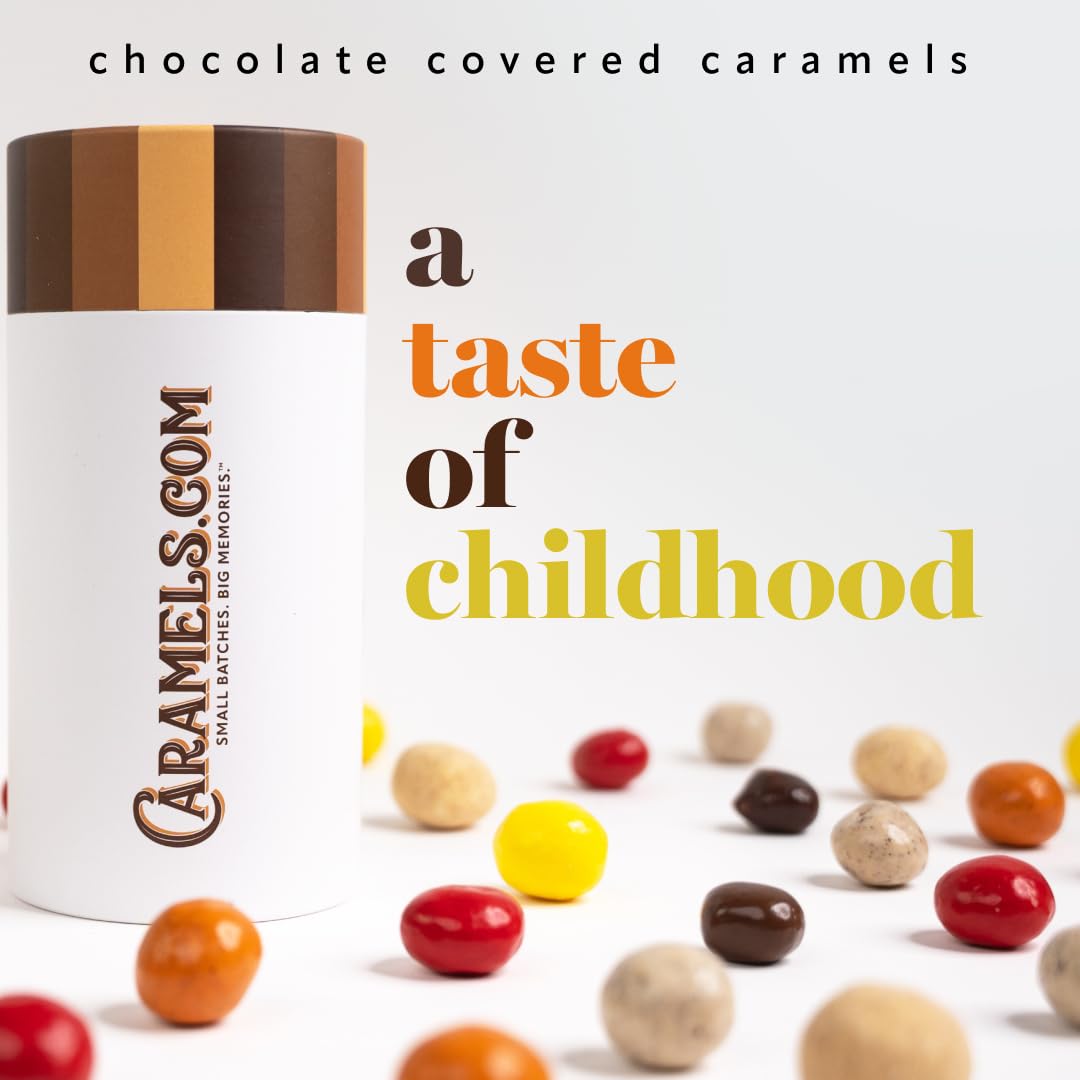 Caramels.Com | Raspberry Sorbet And Blueberry Pie | Soft Caramel | Duo Pack | Individually Wrapped