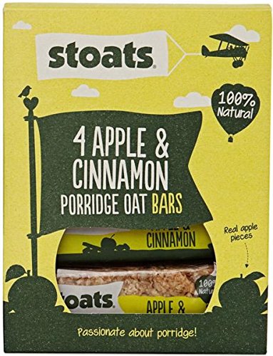 Stoats - Porridge Oat Bars - Apple & Cinnamon - 200g
