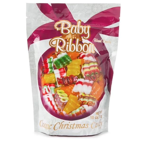 Baby Ribbon Classic Christmas Hard Candy