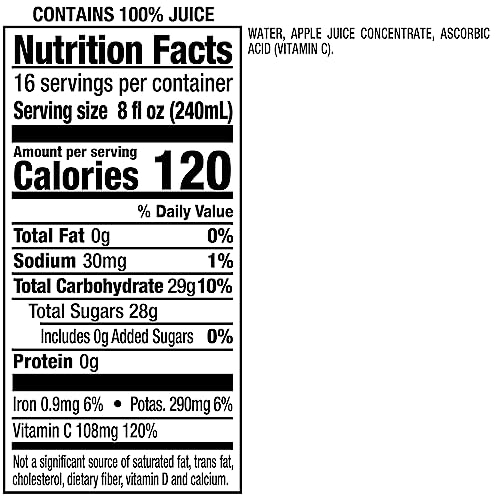 Motts 100% Original Apple Juice 1 gal bottle