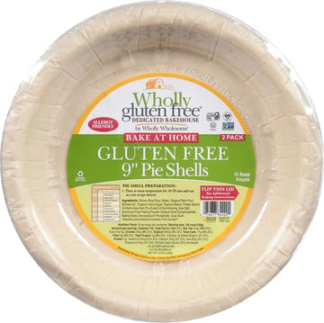 Wholly Wholesome, Pie Shell Gluten Free 9 Inch 2 Count, 14.9 Ounce