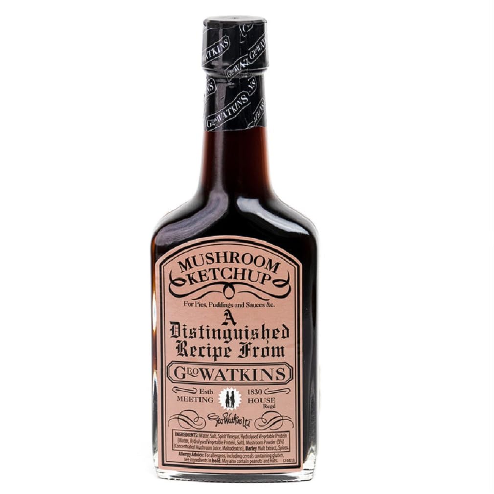 Geo Watkins Mushroom Ketchup 190ml (Pack of 4)