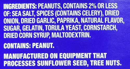 Planters Dry Roasted Peanuts Made With Sea Salt 52 Ounce Container