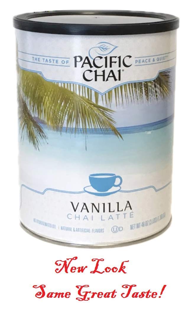 Pacific Chai Vanilla Chai Latte, 3 Lb ( Pack Of 6)