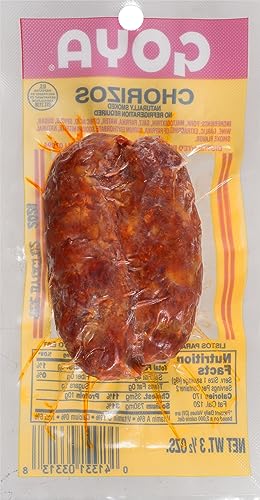 Goya Foods Chorizo, 3.5 Ounce (Pack of 16)