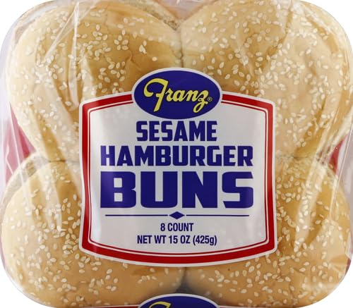 Franz Cluster Sesame Hamburger Buns, 15 oz