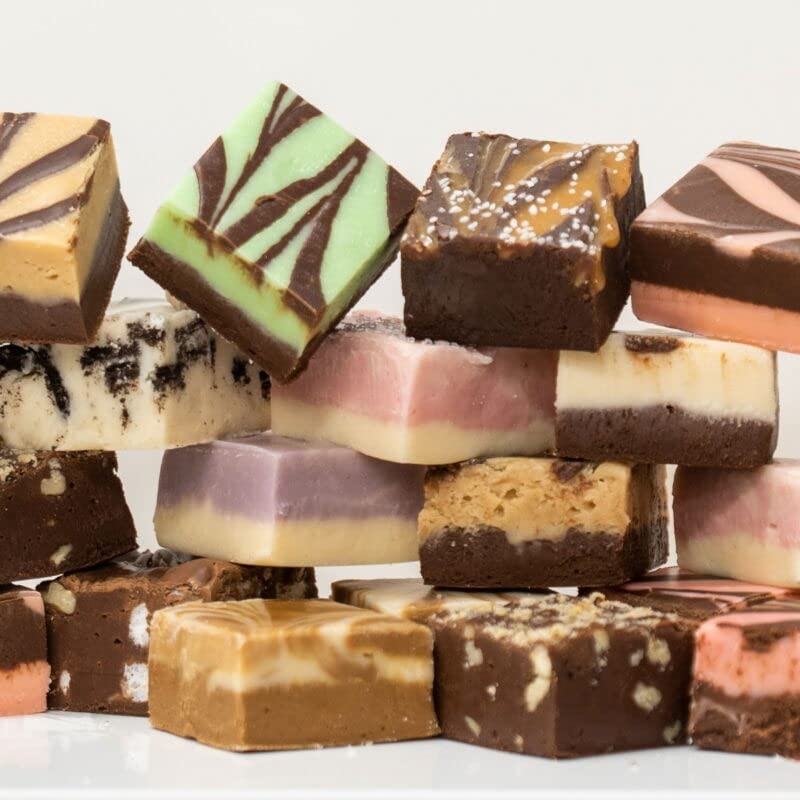Valley Fudge White Chocolate Raspberry Truffle Gourmet Candy Half Pound Package