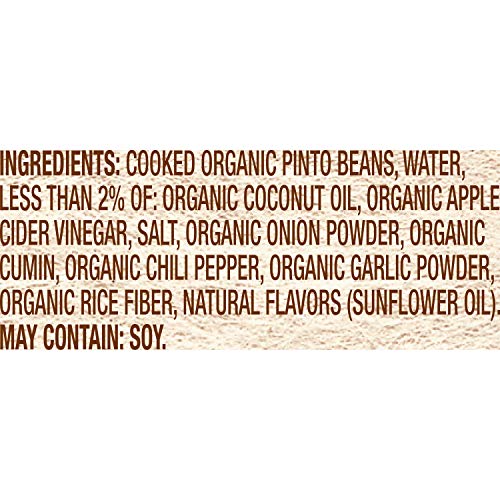 Rosarita Organic Refried Beans, 16 Oz., Pack of 12 - 100% Organic, Vegetarian, High Fiber