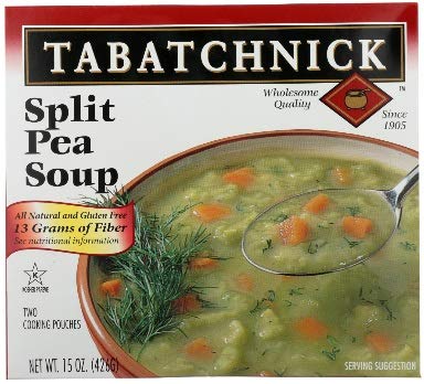 Tabatchnick Split Pea Soup, 15 Ounce - 12 per case.