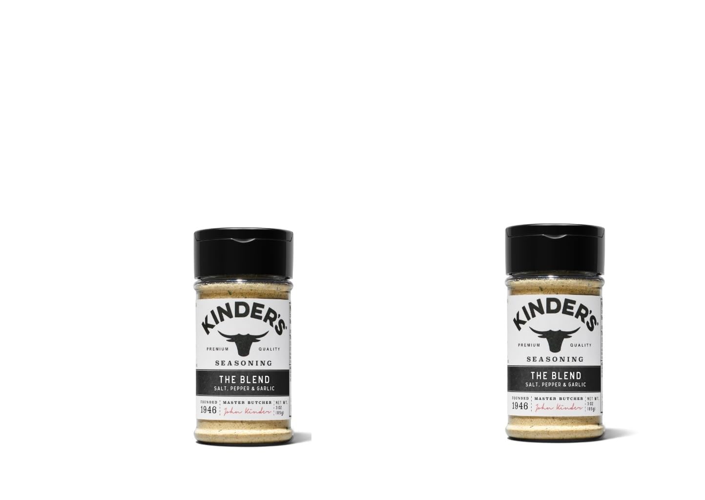 Kinders Seasonings & Rubs - 2 bottles (The Blend 3oz)