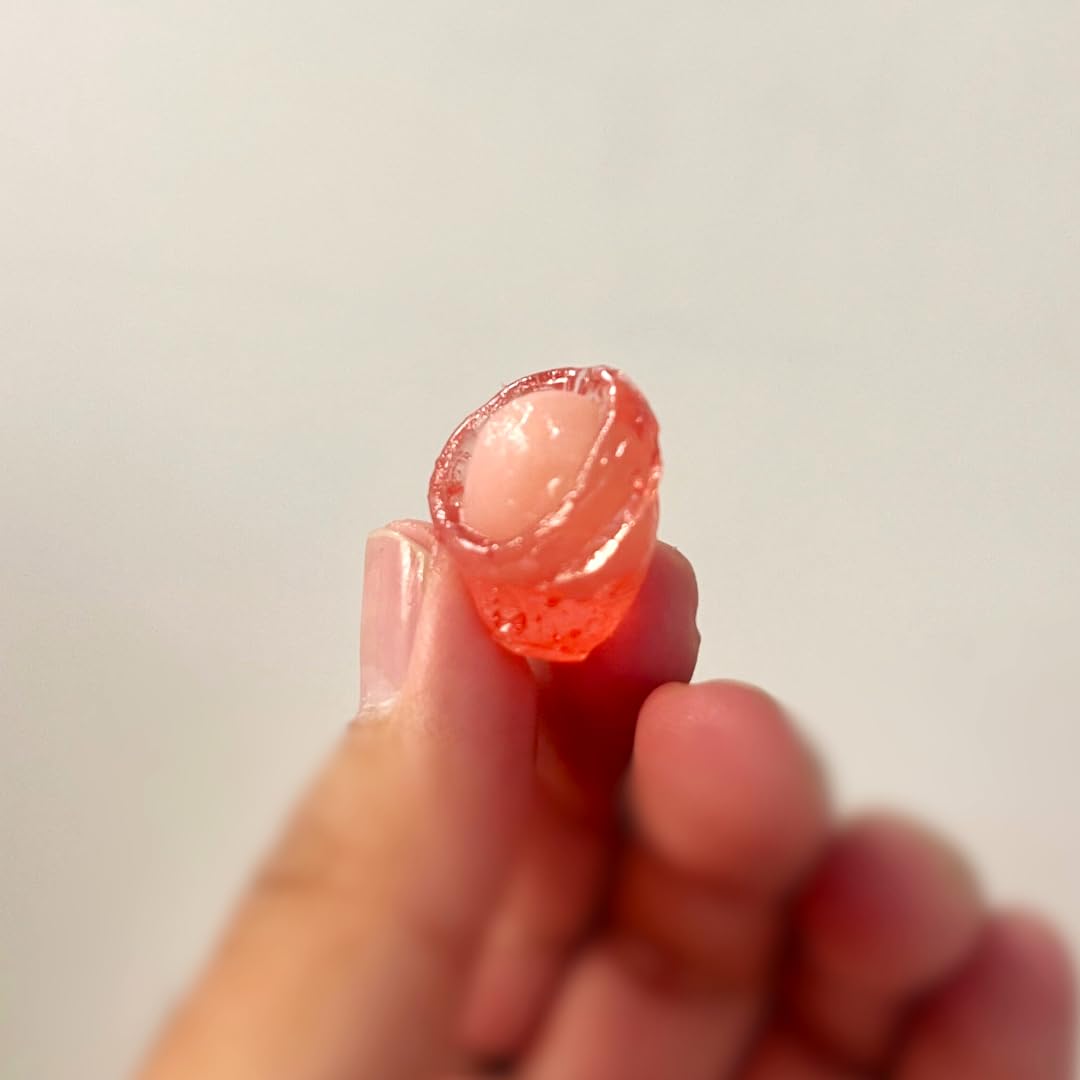 Gt Gummy Lychee Peelable Candy, 3.7 Oz, Non Gmo, Gluten Free (6 Pack)